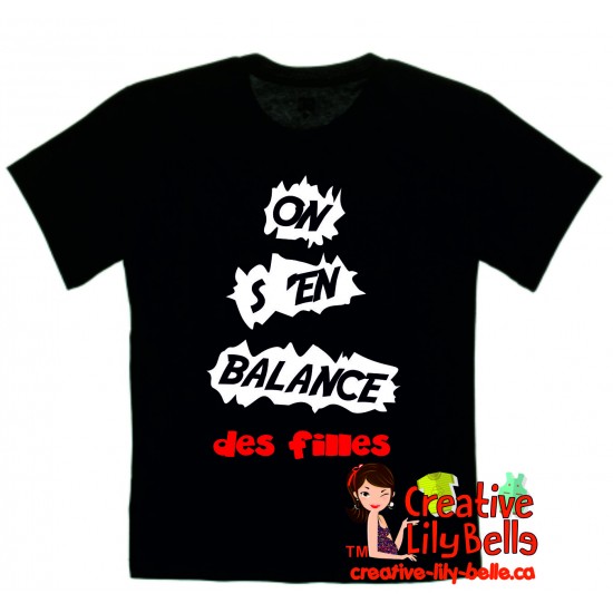 t-shirt balance fille 3177
